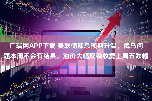 广瑞网APP下载 美联储降息预期升温，俄乌问题本周不会有结果，油价大幅反弹收复上周五跌幅